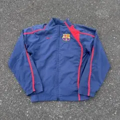 00s NIKE ナイキ バルセロナ ナイロンジャケット コア テック y2k