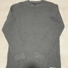 stussy長袖カットソーグレーUSA製90s サイズ表記Sのサムネイル