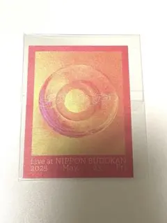 7*3様 TOMOO 日本武道館　ステッカー　パスステッカー