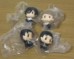 進撃の巨人 一番くじ ちょこのっこフィギュア 4個セット