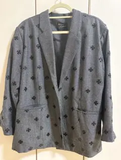 Kastane ビジュー付きジャケット　グレーのサムネイル