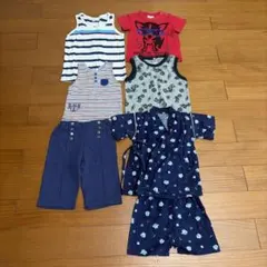 baby GAP 80-100サイズ　Tシャツ　パンツ　甚平6点セットのサムネイル