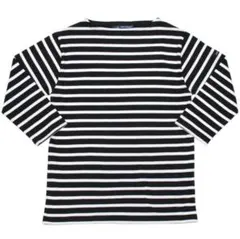 SAINT JAMES 【美品】MORLAIX NOIR✖️NEIGE T４