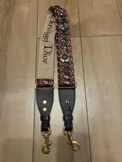 Christian Dior ショルダーストラップ スタッズ ジャガード - メルカリ