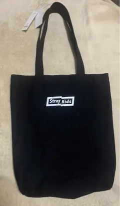 STRAY KIDS ロゴ バッグ StrayKids 合 HOP ポップアップ スキズ ロゴ入り トートバッグ