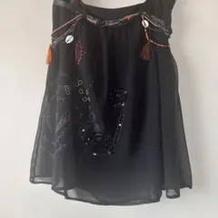 desigual ミニスカート黒サイズ38のサムネイル