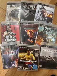 PS3 ゲームカセット　９本　まとめ売り