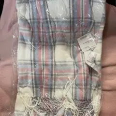 【新品未使用】イング　マフラー　ストール　チェック