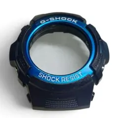 CASIO G-SHOCK ベゼル ブラック×ブルー AW