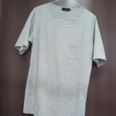 ZIP FIVE ポケット付きTシャツ グレー XLのサムネイル