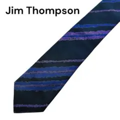 JimThompson ネクタイ　ブラック　黒のサムネイル