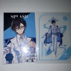 にじさんじ 8周年 メタルカード チェキ 特典 クリアカード 四季凪 アキラ