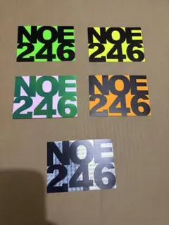NOE246 ステッカー5枚セット