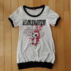 ALGONQUINS　アルゴンキン　半袖Tシャツ　ワンピース ウサギのサムネイル
