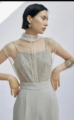 【ラグナムーン LADYチュールレースドッキングコンビネゾン