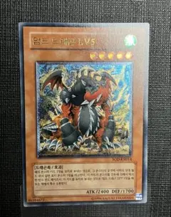 遊戯王　韓国　レリーフ　アームド・ドラゴン LV5