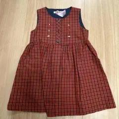 【明日発送】ファミリア　ワンピース　100cm 女の子