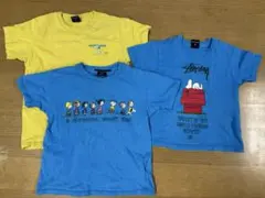 ステューシー　キッズ　Tシャツ　まとめて