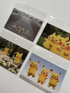 【レア】フォトジェニックピカチュウ　ポストカード4枚セット