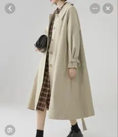 Fano Studios ベージュステンカラーコート M