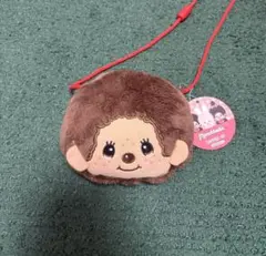 Monchhichi ネックポーチ ブラウン