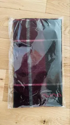 チェック　マフラー