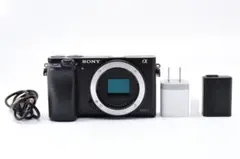 SONY α6000 ILCE-6000 本体 バッテリー3個 - メルカリ
