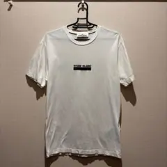 STONE ISLAND ホワイト 半袖