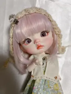 【★杏仁様専用★】7月末まで　dayuanbao風カスタムドール　ピンクちゃん