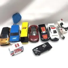 ハッピーセット ミニカー おもちゃ まとめ売り マクドナルド JAF パトカー