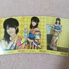 乃木坂46 大越ひなの 2026 浴衣 生写真 3種セット - メルカリ