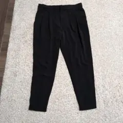 ユニクロドレープジョガーパンツ（丈標準64～66cm）黒L