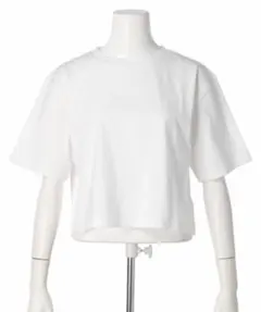 アプワイザーリッシェ　シンプルクロップドＴシャツ　ホワイト②のサムネイル