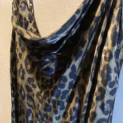 ヒョウ柄キャミワンピース