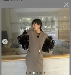 ANDRESD dress　チュール　オケージョンドレス