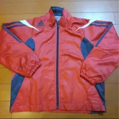adidas ACミラン ウィンドブレーカー 赤 - メルカリ