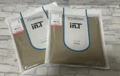 グンゼ　inT 2着セット　ベージュ　Lのサムネイル
