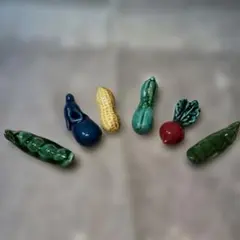 野菜デザイン 陶器製箸置き 6個セット