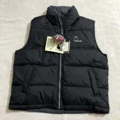 未使用 タグ付き HEAD リバーシブル ダウンベスト ブラック Lサイズ
