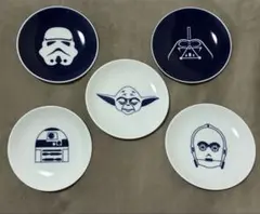 【STAR WARS × unico】スターウォーズ 有田焼 豆皿5枚セットのサムネイル