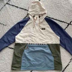 L.L.Bean マウンテンパーカー ナイロン　フード付き　L ドローコード