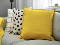 IKEA GULLKLOCKA クッションカバー イエロー 50x50cm - メルカリ