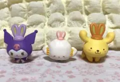 サンリオ ガチャハグコット サンリオキャラクターズ6 プリン　クロミ　こぎみゅん