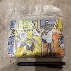 新品 ミスタードーナツ スヌーピー 親子エコバッグ