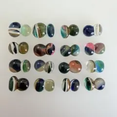 ガラスナギット アンティークガラス ふたご ＃931
