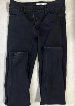 311 SHAPING SKINNY ブラックデニム 25