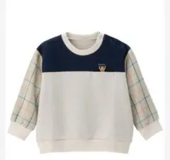 新品タグ付き　BIGトレーナー 100cm combinimi　コンビミニ