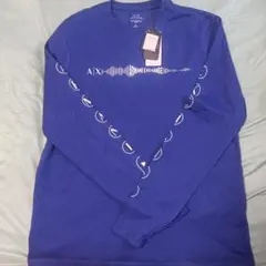 す*ん様 Armani Exchange 青 長袖 Tシャツ L