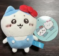ちいかわ×サンリオキャラクターズ ハチワレハローキティ マスコット 約10cm