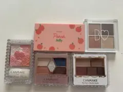 BIDOL ETUDE CANMAKE アイシャドウ　チーク5点セット